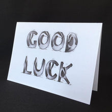 Load image into Gallery viewer, Badger Good Luck Card