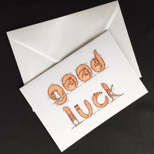 Load image into Gallery viewer, Squirrel Good Luck Card