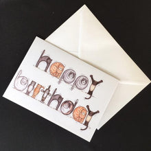 Load image into Gallery viewer, Cat Happy Birthday Card