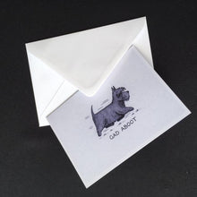 Load image into Gallery viewer, Scottie Dog Card - &quot;Gad Aboot&quot;