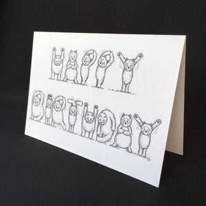 Westie Dog Happy Birthday Card