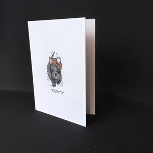Scottie Dog Card - "Tammy"