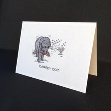 Load image into Gallery viewer, Shetland Pony Card - &quot;Cairry Oot&quot;