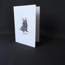 Load image into Gallery viewer, Scottie Dog Card - &quot;Braw&quot;