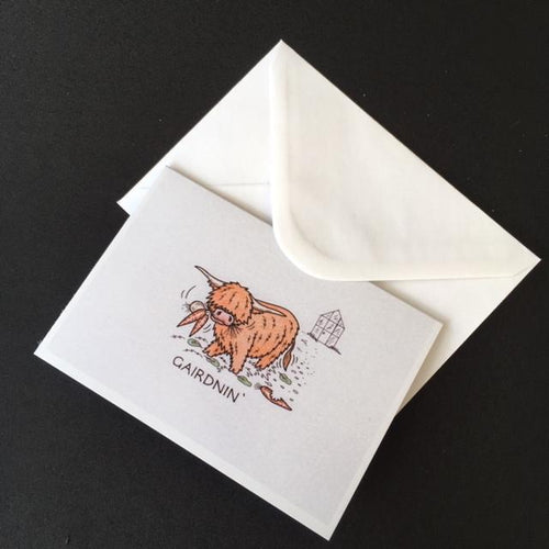 Highland Cow Card - 