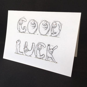 Westie Dog Good Luck Card