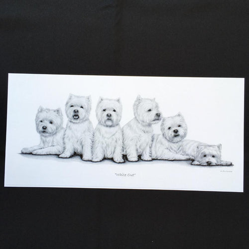 Westie Dog Print - 